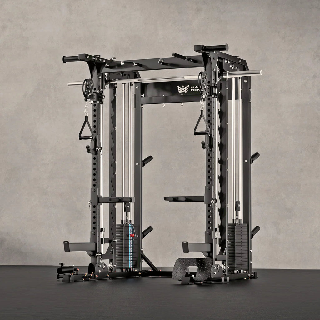 Major Fitness B52 All-In-One Home Gym Smith Machine - Tactical Black