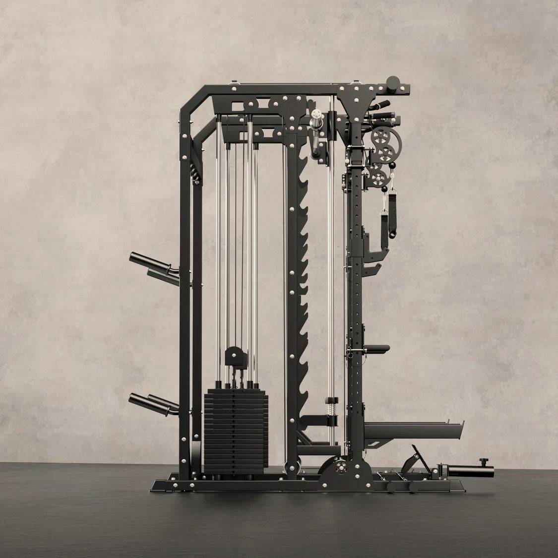 Major Fitness B52 All-In-One Home Gym Smith Machine - Tactical Black