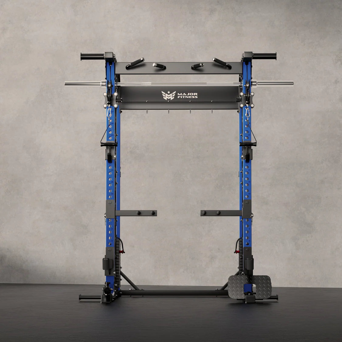 Major Fitness B52 All-In-One Home Gym Smith Machine - Patriot Blue