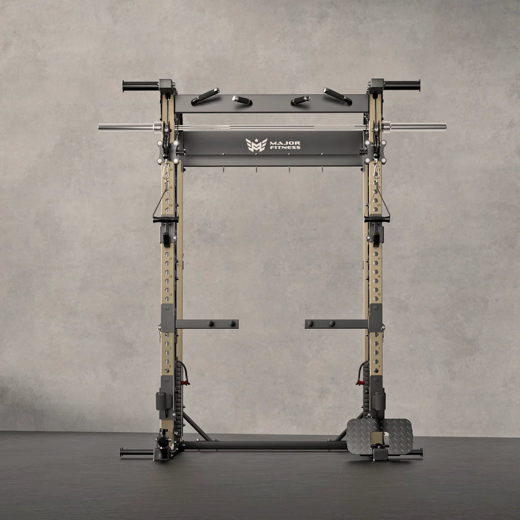 Major Fitness B52 All-In-One Home Gym Smith Machine - Recon Desert