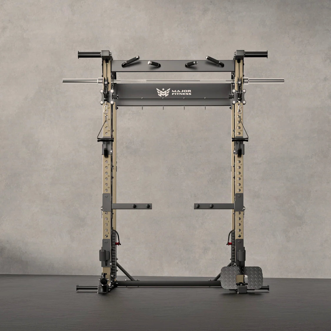 Major Fitness B52 All-In-One Home Gym Smith Machine - Recon Desert