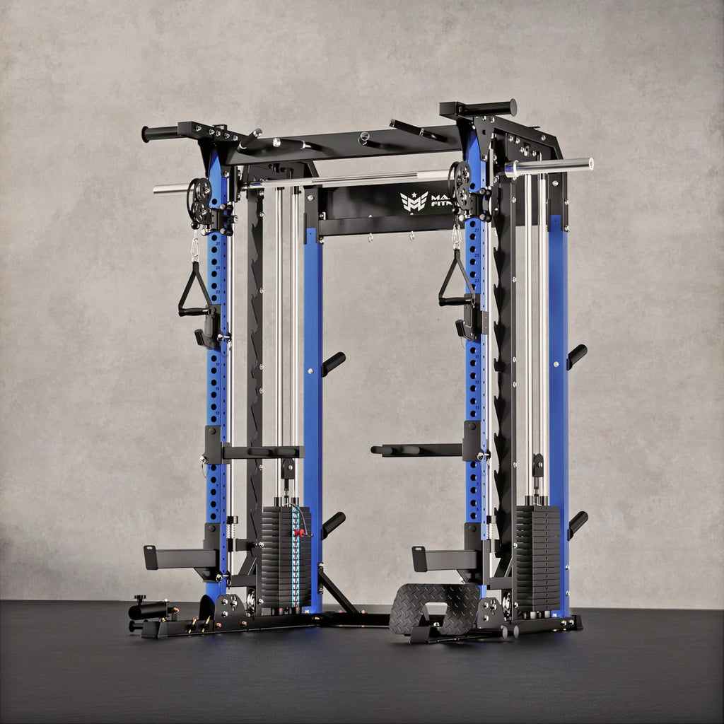 Major Fitness B52 All-In-One Home Gym Smith Machine - Patriot Blue