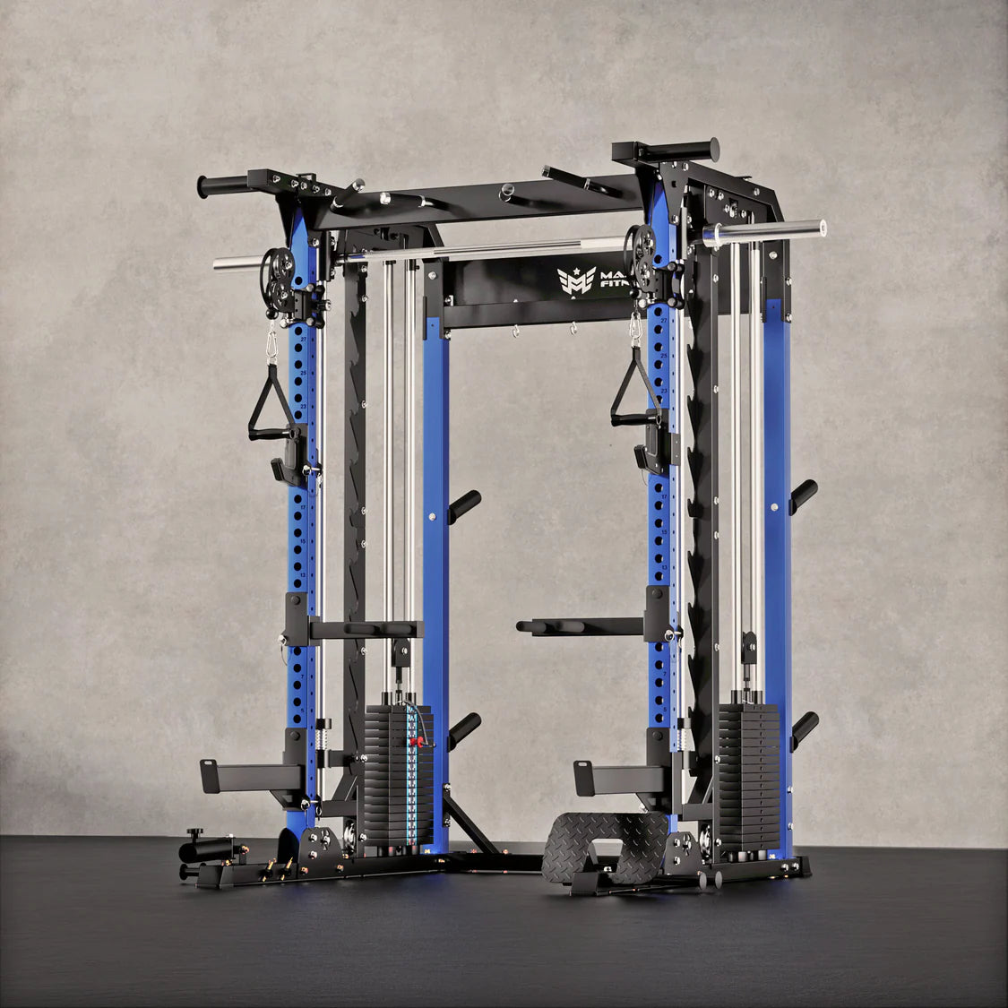 Major Fitness B52 All-In-One Home Gym Smith Machine - Patriot Blue